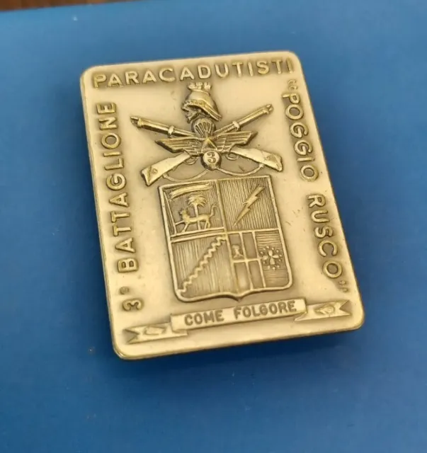 Distintivo 3° Battaglione Paracadutisti Spilla Folgore Distintivo Para'