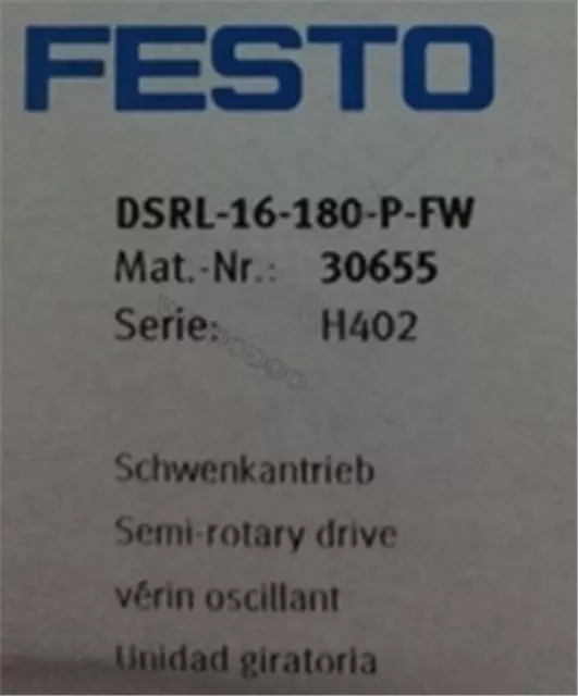 1Pc Festo Cylinder DSRL-16-180-P-FW Brand New wa