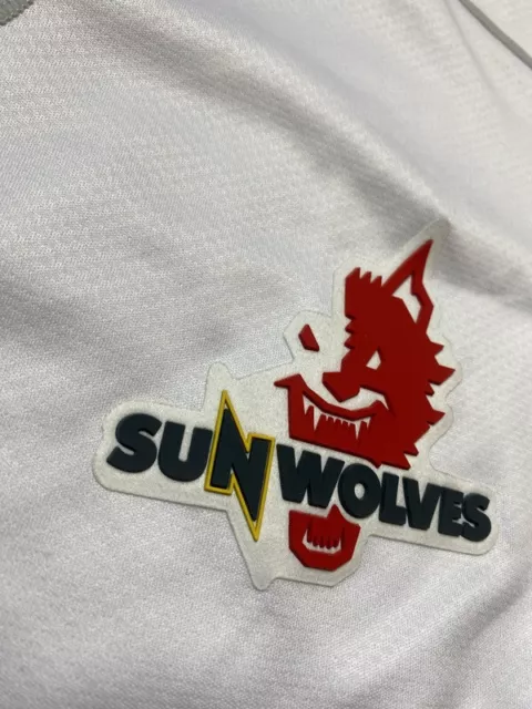 Sunwolves SRJ  JAPAN SUPER RUGBY jersey shirt CANTERBURY 2017-208  adult SIZE M 3