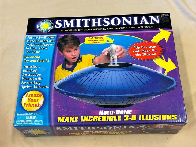 Smithsonian Holo-Dome #5424 - Make Incredible 3-D Illusions - NEW IN BOX