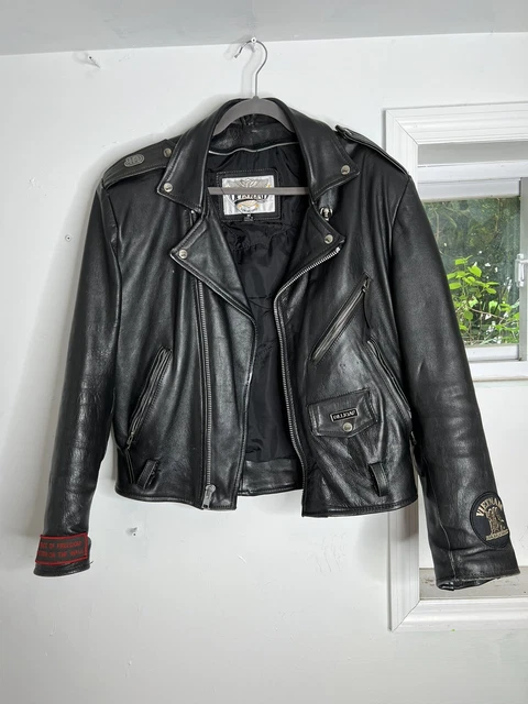 harley davidson vintage leather jacket