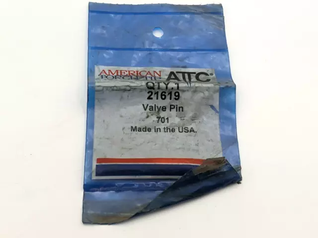 ATTC American Torch Tip 21619 Valve Pin PT-27 Plasma Torch Consumable Part NOS