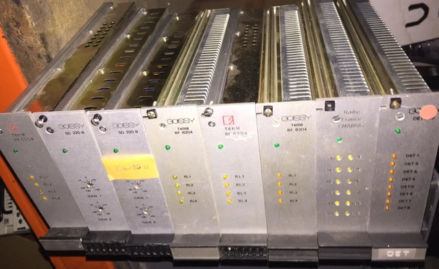Rack De Modules Audio Broadcast - Boissy, Girardin - Matériel Radio Occasion