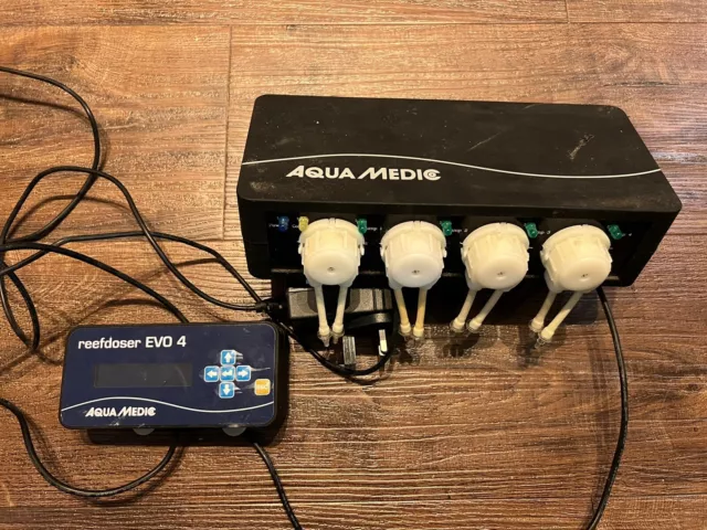 Aqua Medic Reefdoser EVO 4 Four Channel Dosing Pump Unit