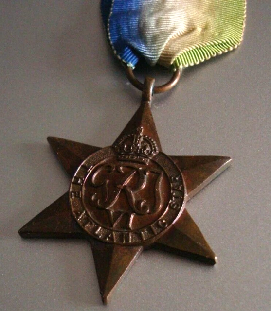 Medaglia Atlantic Star – Riproduzione Di Alta Qualità – Premio Militare Seconda Guerra Mondiale Commonwealth - copertina