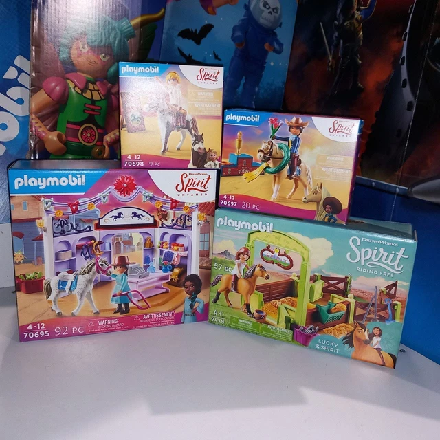 PLAYMOBIL BRAND NEW 4 Sets Dreamworks Spirit Untamed Bundle EUR 35,75 PicClick FR