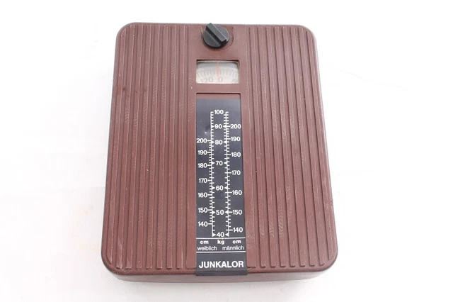 alte Waage Personenwaage Design Stil Retro Kult Junkalor