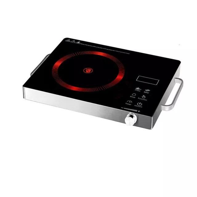 2000W Portable Commercial Induction Cooktop - Single Burner Hot Pot Stove Cooker