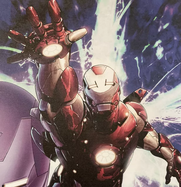 Invincible Iron Man #25 Limited Edition Giclee on Canvas Salvador Larroca Marvel