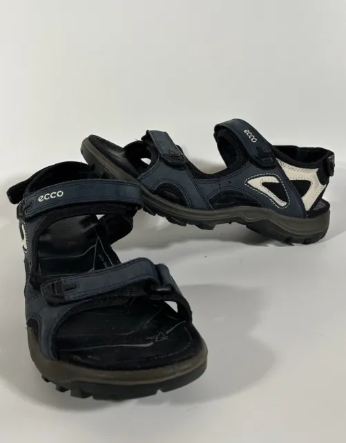 ECCO Ranier Women’s US 11 EU 42 Sandals Adjustable Straps Off road Leather