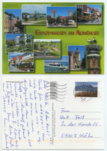 67256 - Gunzenhausen am Altmühlsee - postcard, run