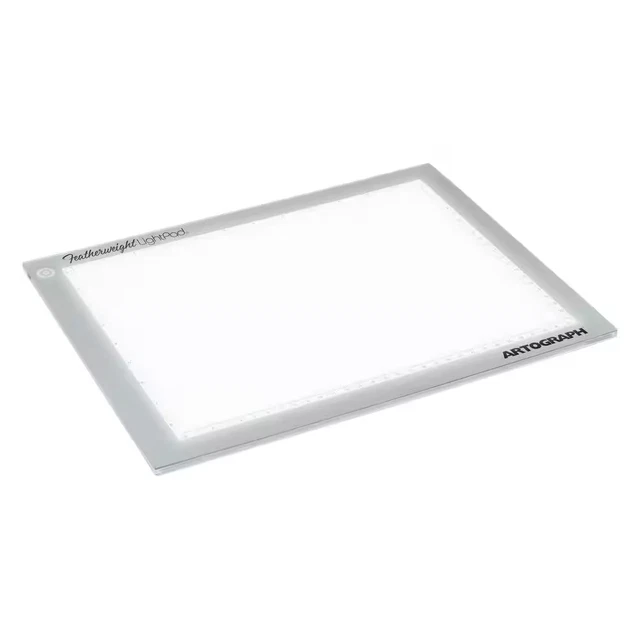 9 pulgadas X 12 pulgadas Lightpad ultradelgado, regulable y ligero para trazado de dibujo
