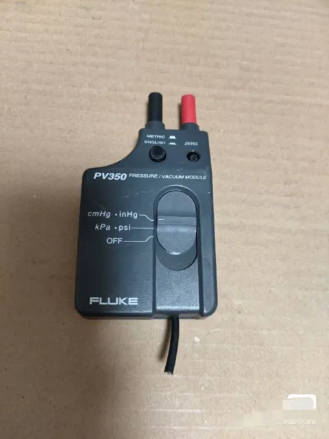 Fluke PV350 Pressure / Vacuum Module disconnection