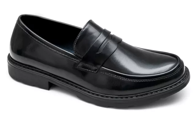 Mocassins Homme Oxford Noir Chaussures Man's Élégant Pointure 40 41 42 43 44 45