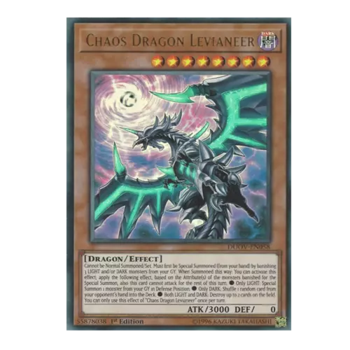 *** Chaos Dragon Levianeer *** Ultra Rare Duov-En058 Mint/Nm Yugioh!