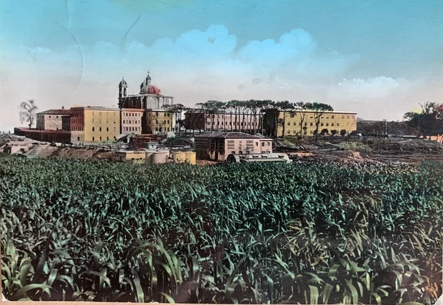 Cartolina Bassano di Sutri Viterbo Istituto San Vincenzo viaggiata