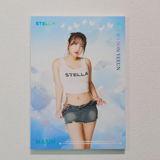 STELLA 2025 MAXIM Touch 韓国 第2弾 2025 STELLA MAXIM Korea Touch Model Son Ye-Eun Rose Blossom