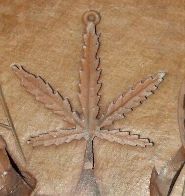 Vintage 9” Rubber Spin Casting Mold Marijuana Frog Turtle 1891 Peruana Coin Sol