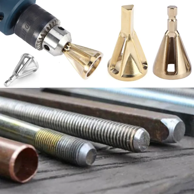 Deburring External Chamfer Tool Stainless Steel Metal Remove Burr Repairs Tools