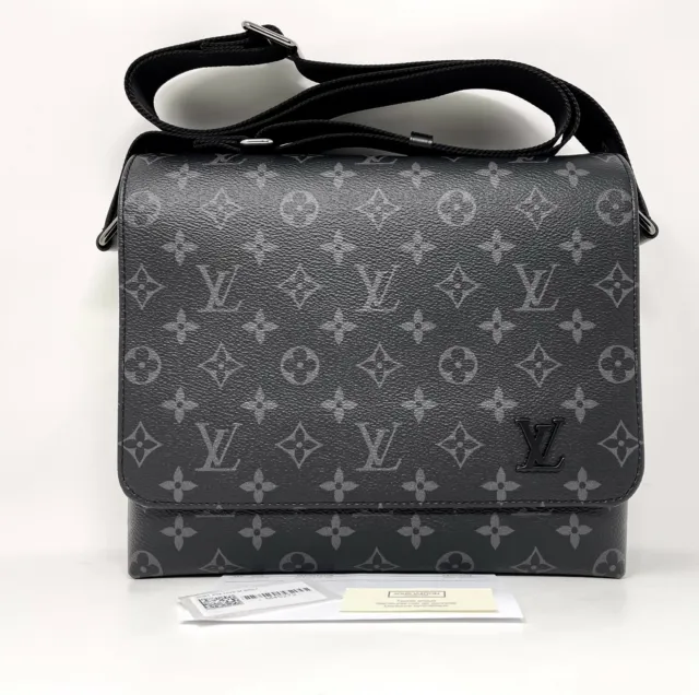 Louis-Vuitton-Monogram-Eclipse-District-PM-NV2-Shoulder-Bag-M45272