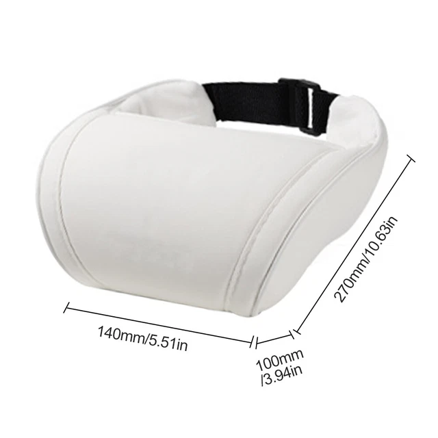 Memory Foam Car Seat Headrest Easy Install Travel Neck Pillow for Tesla Model 3