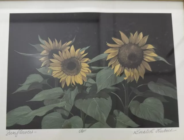 Sunflowers - Gerald L. Lubeck Signed Limited Edition AP Artist Print