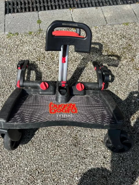 Lascal Maxi Plus buggy board with saddle seat