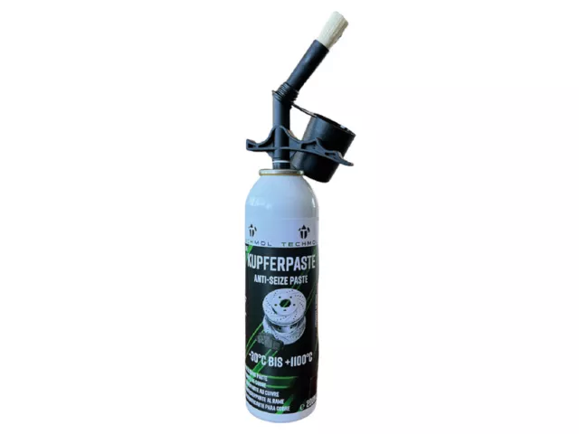 200ml Pinseldose Kupferpaste Kupferfett Kupfer Schmierfett 1100°C Bremse Montage