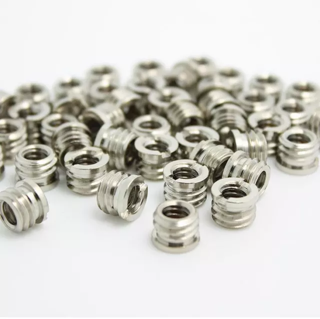 10x 1/4" to 3/8" Thread Convert Screw Adapter for Tripod Monopod Ballhe^ob