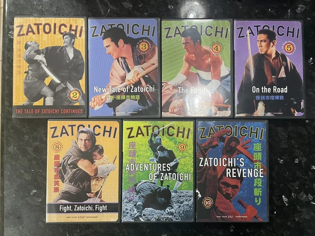 Maglietta ZATOICHI The Blind Swordsman - Shintaro Katsu - Film Cult Giapponese