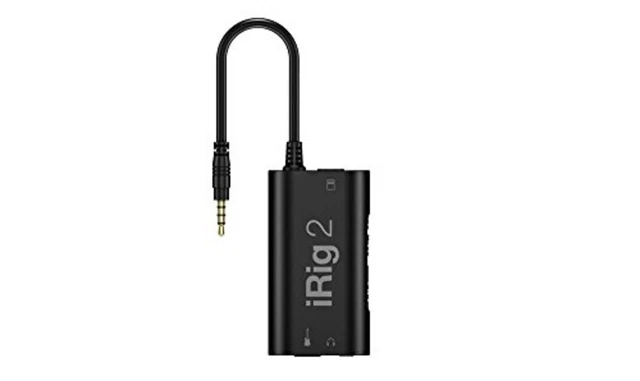 IK Multimedia iRig 2 Guitar/base Interface Free Ship w/Tracking# New from Japan