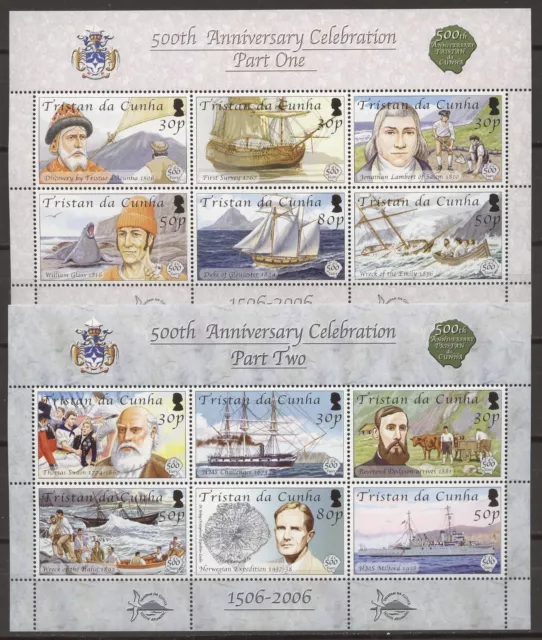 Schiffe, Ships - Tristan da Cunha - ** MNH 2006