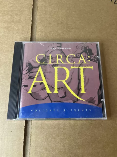 Image Club Graphics Circa: Art CD 100 vacaciones y eventos libres de regalías
