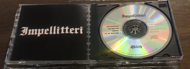 Impellitteri Self Titled CD Relativity Records 1987 Metal