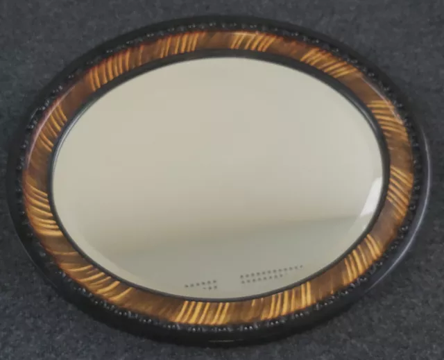 Edwardian Scumble Finish Oval Mirror