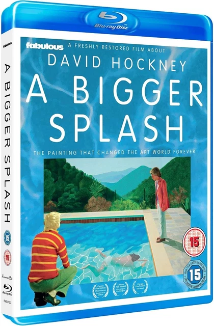 A BIGGER SPLASH 1974 Blu-ray David Hockney Masterpiece Film Documentary ...