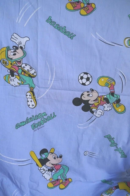Drap Plat 116x180 Cm - Motif Bisounours & Casimir - 100% Coton