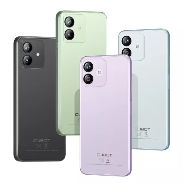 CUBOT Note 40 Smartphone 12(6+6)GB+256GB Android13 Handy 5200mAh Face ID GPS OTG