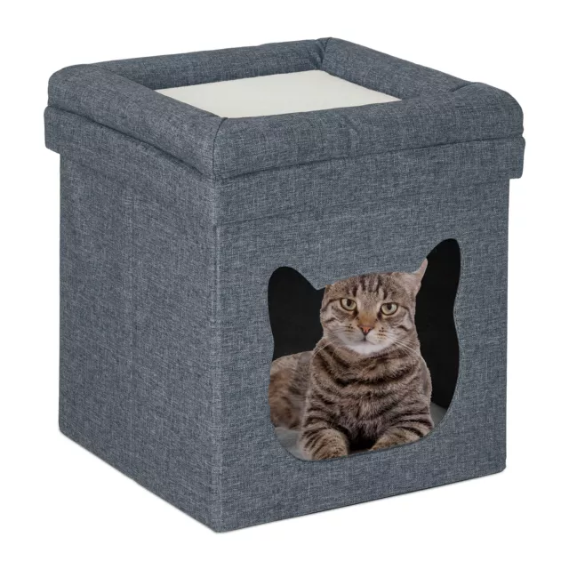 Grotte chat Tabouret chat Cabane chat Abri douillet chat Panier chat lit