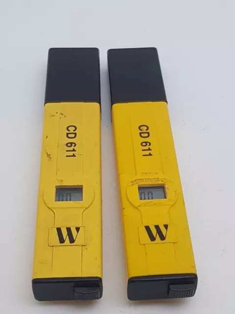 Misuratore DI EC Tester Conducibilità Aqua Digitale Milwaukee CD611 3