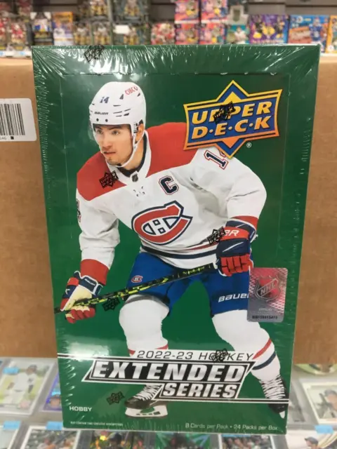 2022-23 Upper Deck Extended Series Hockey Hobby Box FACTORY SEALED Ships Free!