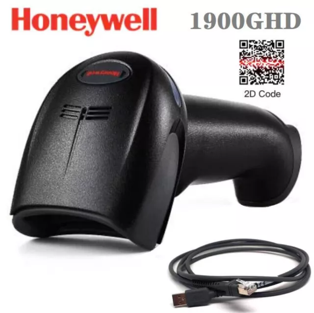 Honeywell Xenon 1900GHD-2USB High Density Handheld Barcode Scanner w/ USB Cable