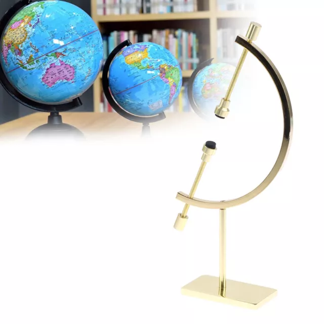 Kugel Metall Basis Globe Form Gold Mode Stand Glass Ball Display Ständer  F1