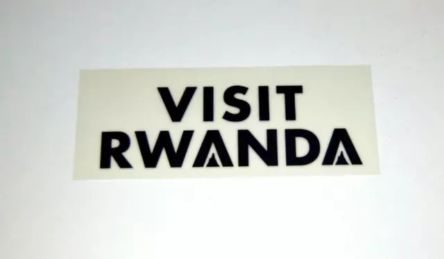 Official Arsenal Visit Rwanda 2018/19 Football Patch/Badge Sleeve Arm Sponsor H