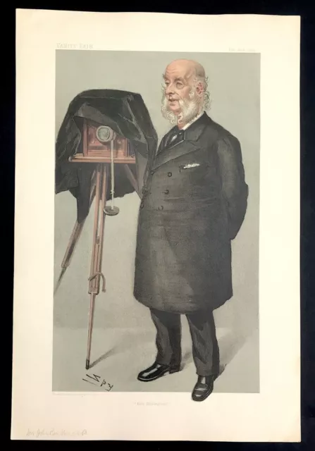 Vanity Fair print Sir John Benjamin Stone EAST BIRMINGHAM Original 1902