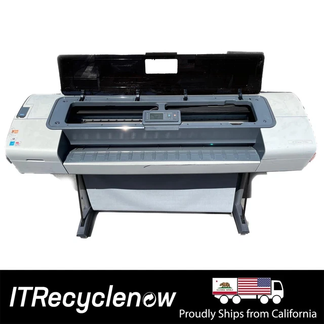 HP DesignJet T1100ps Large Format Inkjet Printer Color