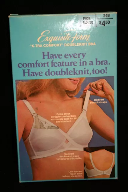 Vintage 1980s Playtex Cross Your Heart Seamless Bra With Tricot