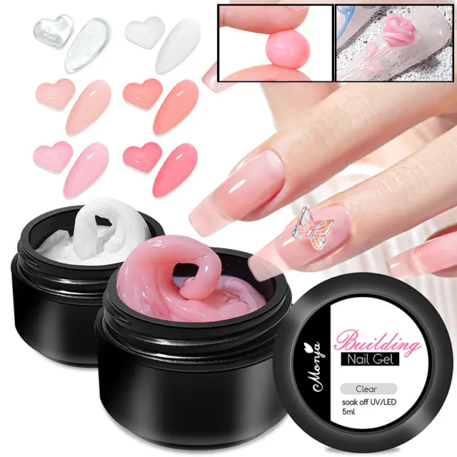 Quick Building Gel For Nails Extension Acrylic UV Builder Polish Thick Nail Art