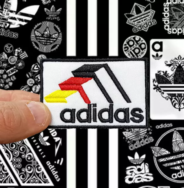 Patch ricamata Adidas Germany Embroidery toppa logo abbigliamento