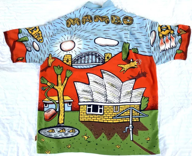 Mambo Lost Weekend アロハシャツ VINTAGE MAMBO LOUD shirt - Lost Weekend - Bargain - Size M